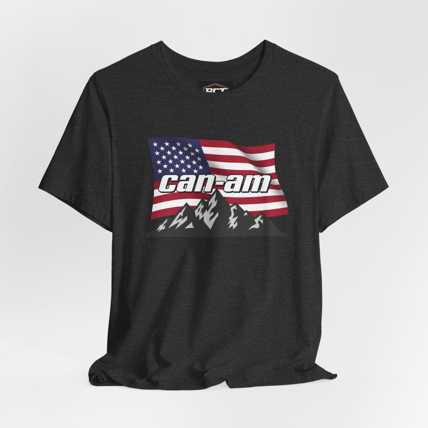 Can-Am Flag UTV T-Shirt — Side-by-Side Off-Road Mudding Tee