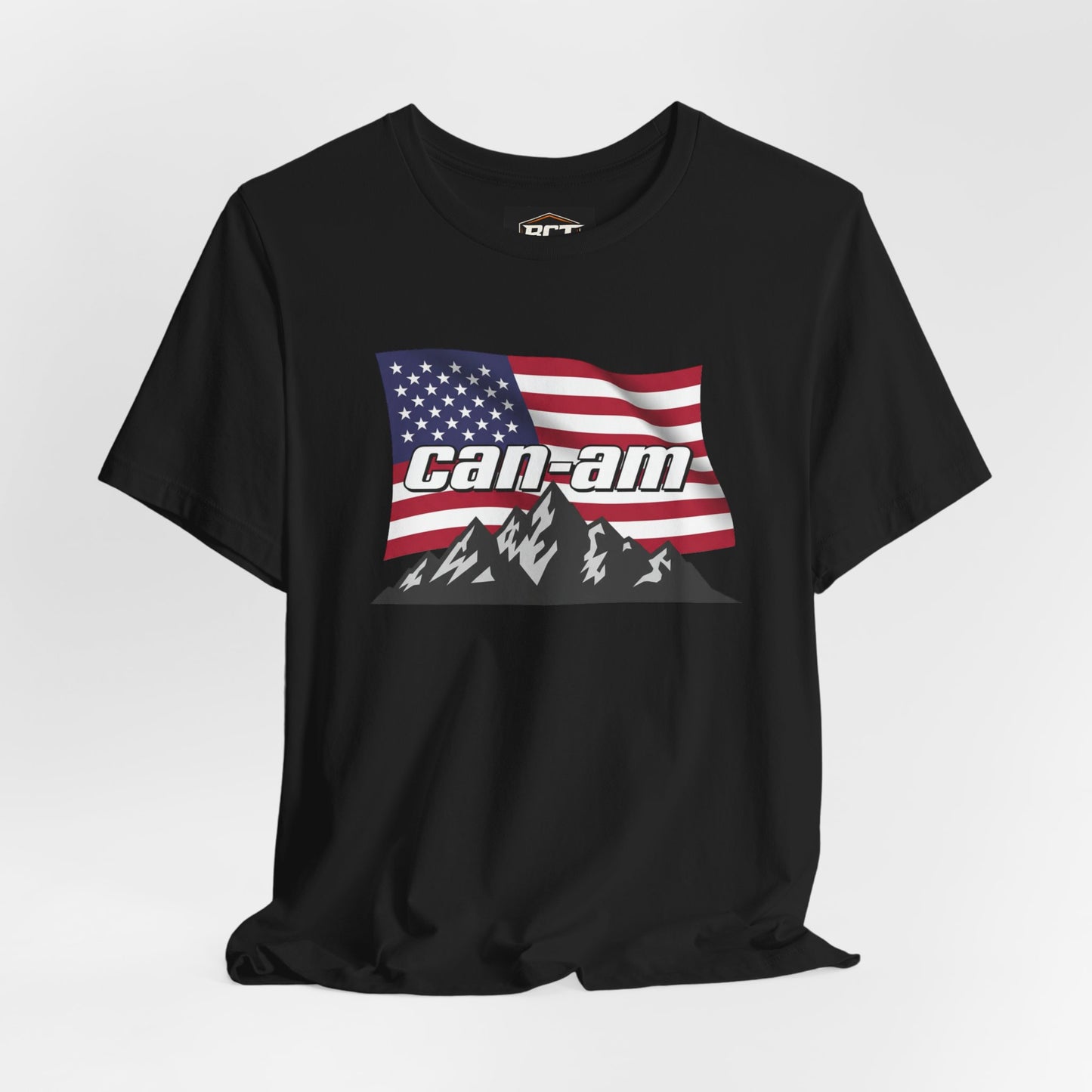 Can-Am Flag UTV T-Shirt — Side-by-Side Off-Road Mudding Tee