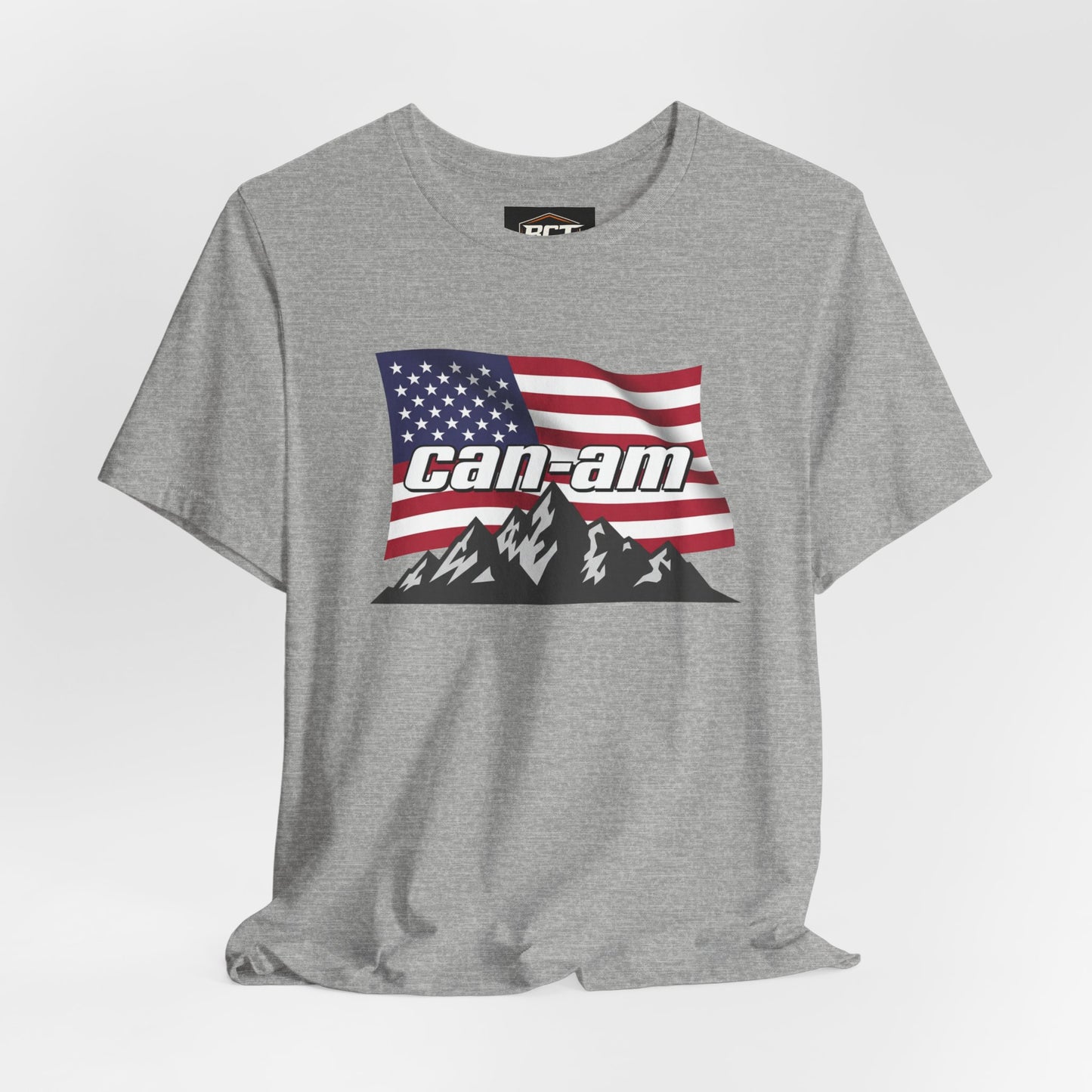 Can-Am Flag UTV T-Shirt — Side-by-Side Off-Road Mudding Tee