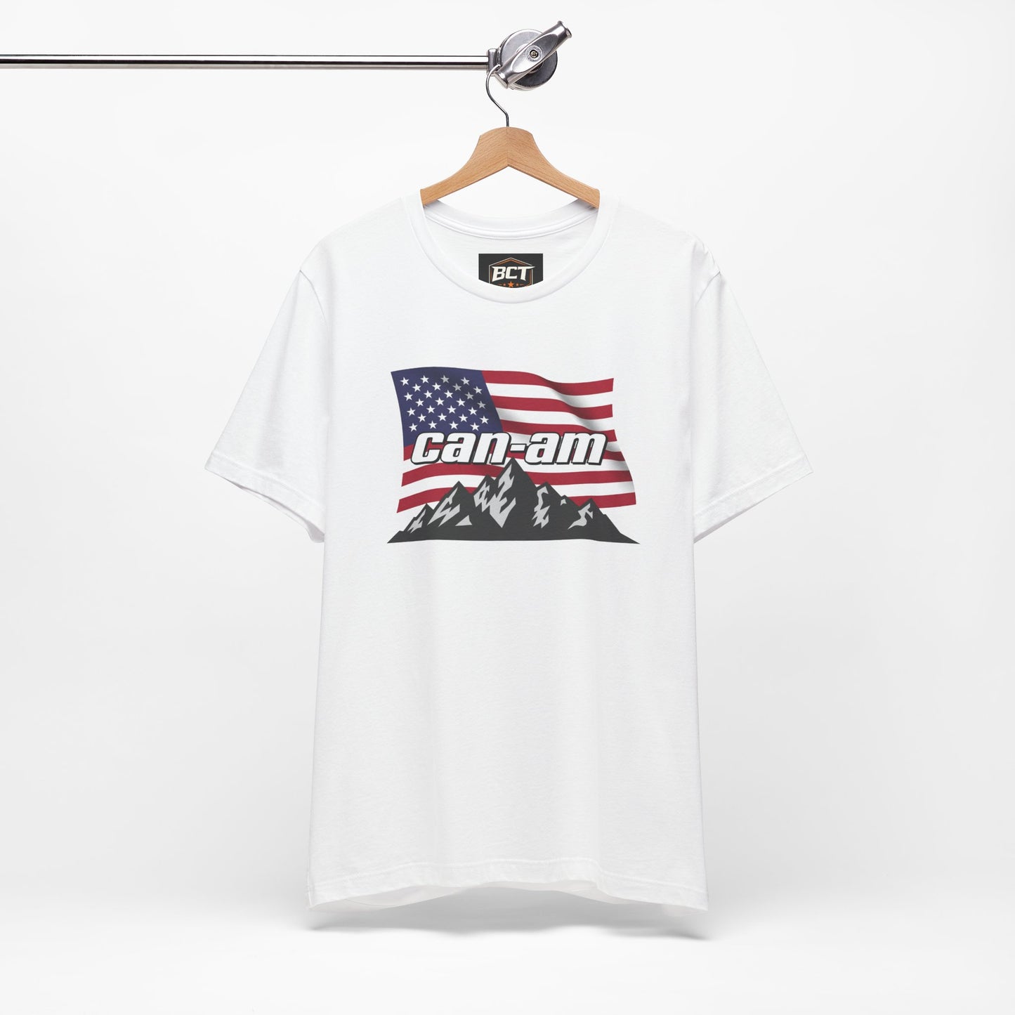 Can-Am Flag UTV T-Shirt — Side-by-Side Off-Road Mudding Tee