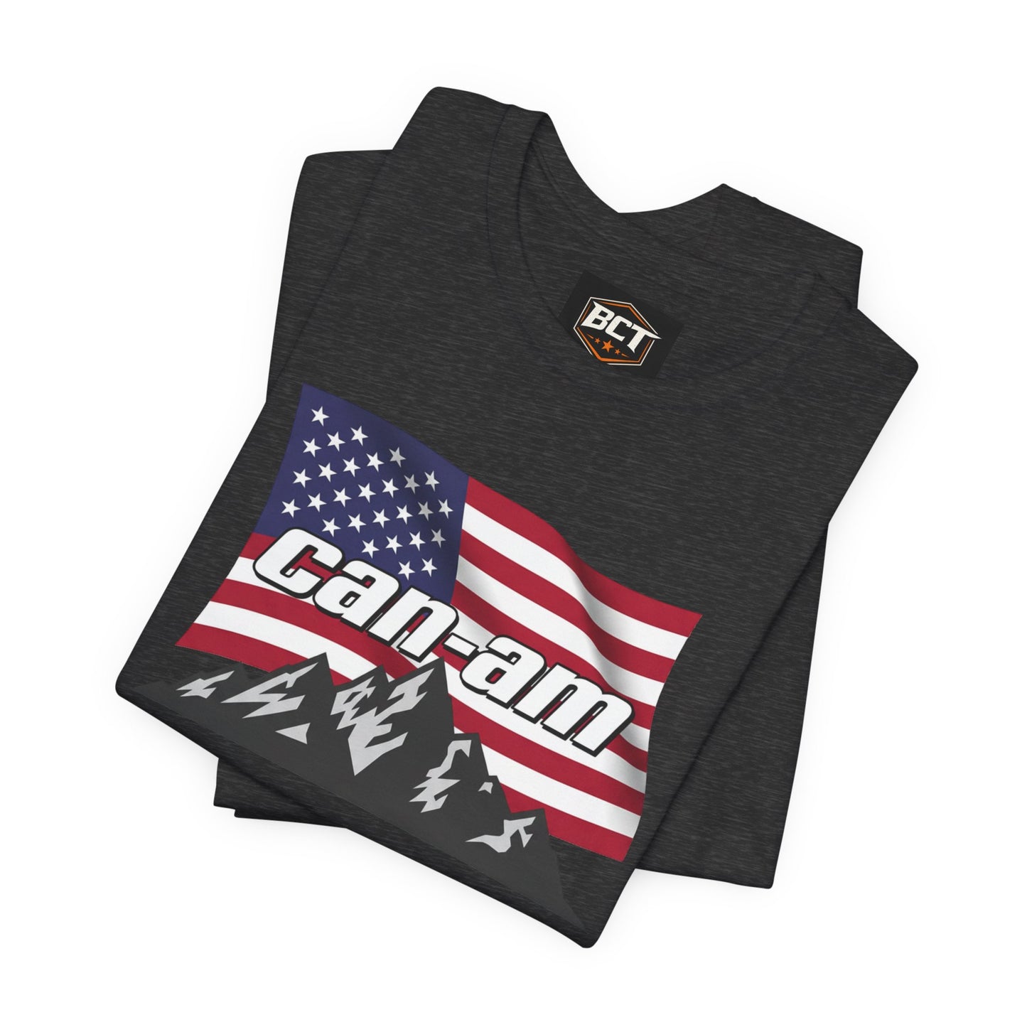 Can-Am Flag UTV T-Shirt — Side-by-Side Off-Road Mudding Tee