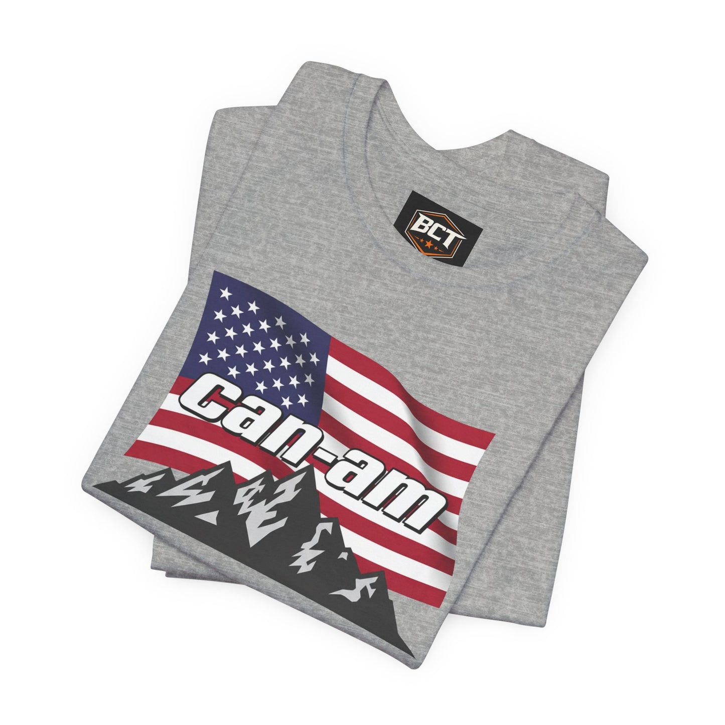 Can-Am Flag UTV T-Shirt — Side-by-Side Off-Road Mudding Tee