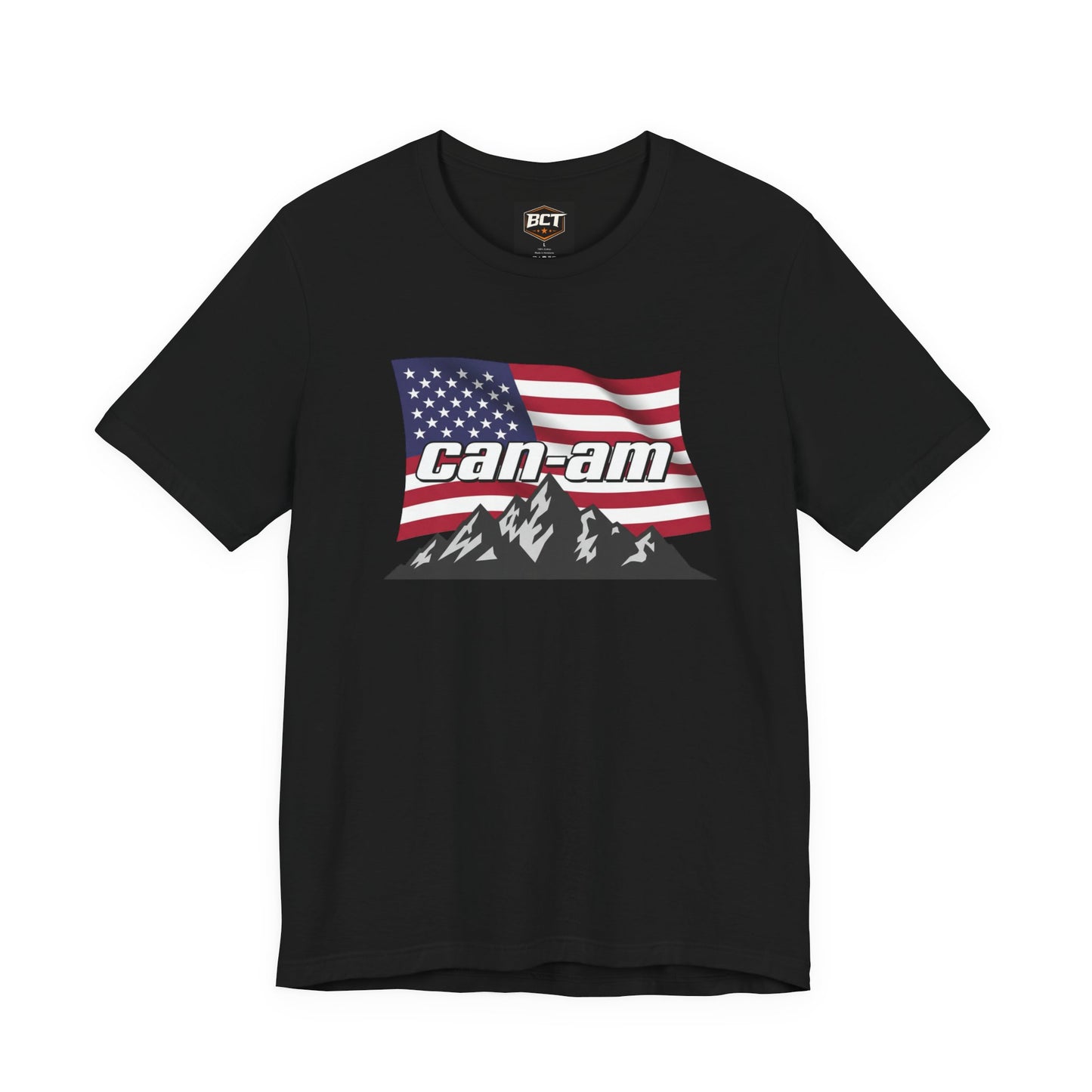 Can-Am Flag UTV T-Shirt — Side-by-Side Off-Road Mudding Tee