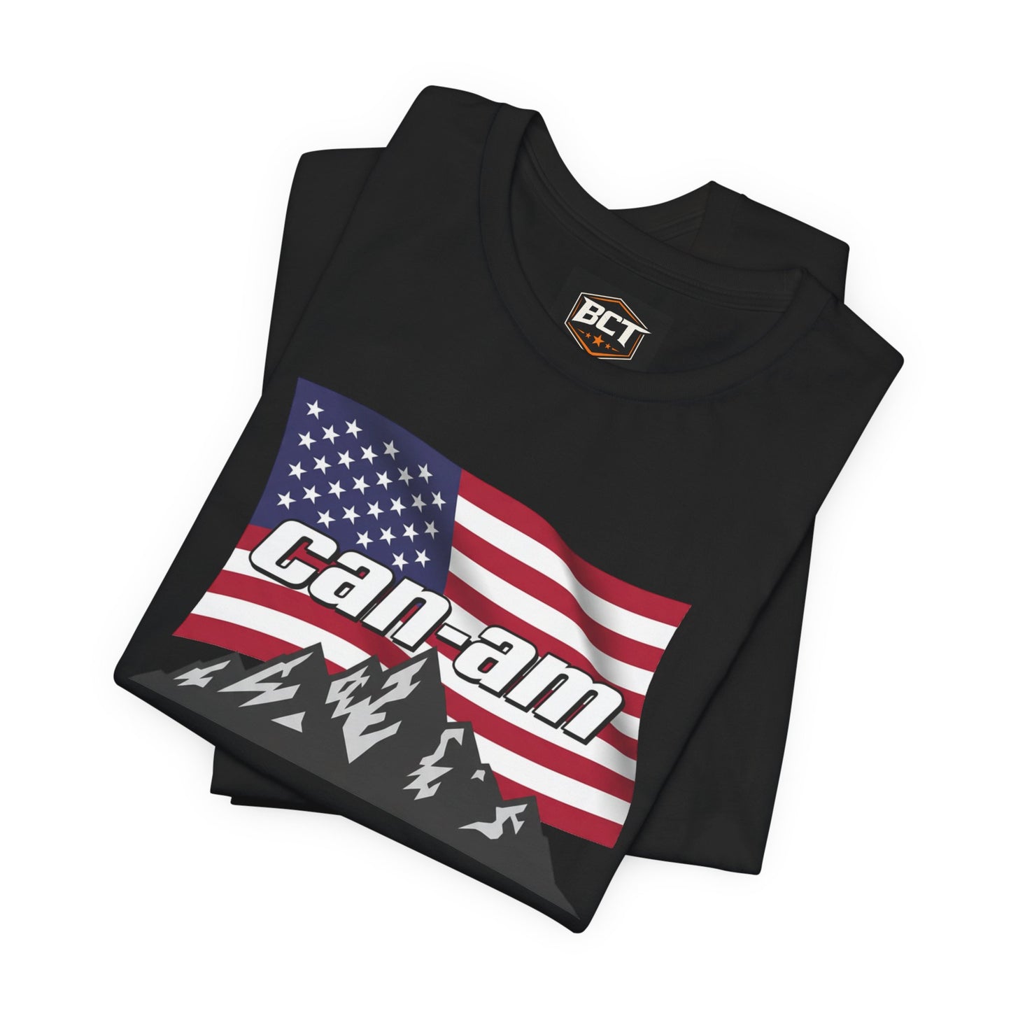 Can-Am Flag UTV T-Shirt — Side-by-Side Off-Road Mudding Tee