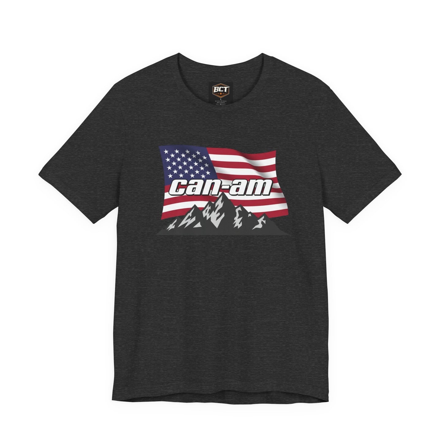 Can-Am Flag UTV T-Shirt — Side-by-Side Off-Road Mudding Tee