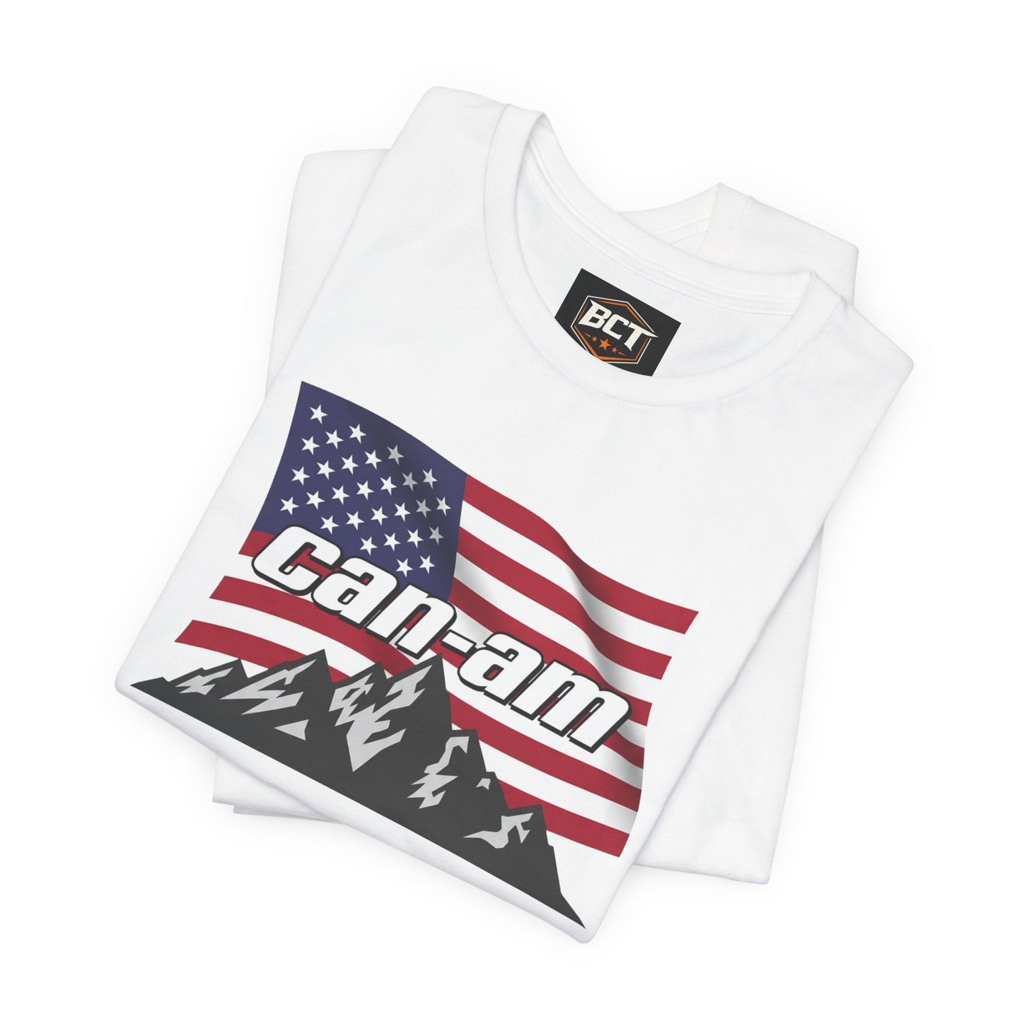 Can-Am Flag UTV T-Shirt — Side-by-Side Off-Road Mudding Tee